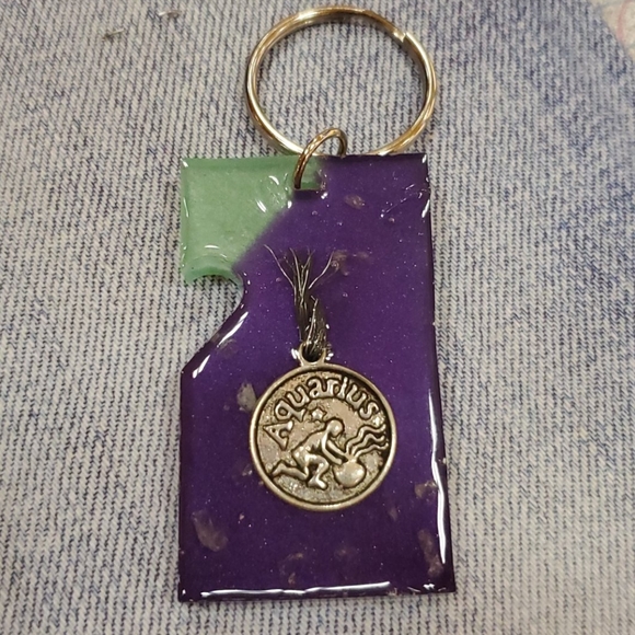 Hand Crafted Accessories - Aquarius Orgonite Protection